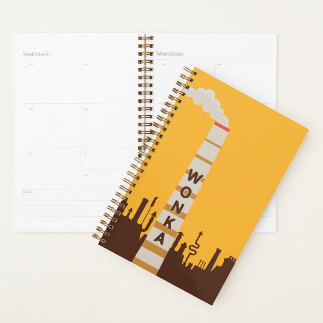 Wonka Factory Silhouette Planner (Display)