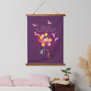 Wonka "Never Let Them Steal Your Dreams" Hanging Tapestry