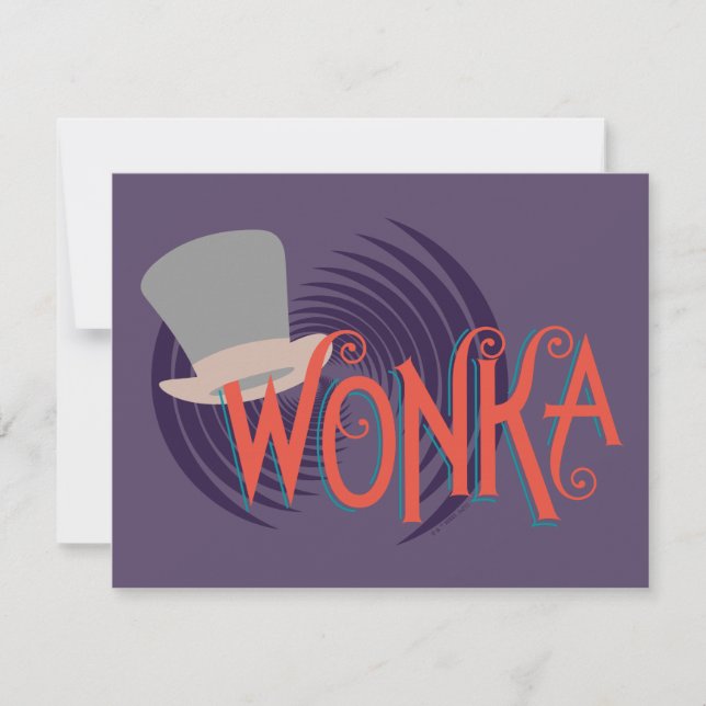 Wonka Spiral Logo Card (Front)