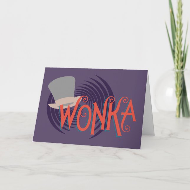 Wonka Spiral Logo Card (Front)