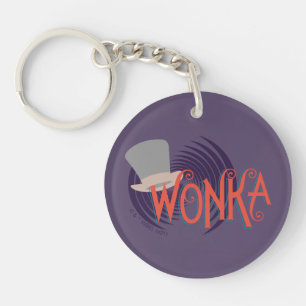 Wonka Spiral Logo Key Ring