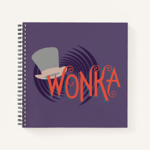 Wonka Spiral Logo Notebook