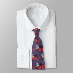 Wonka Spiral Logo Tie