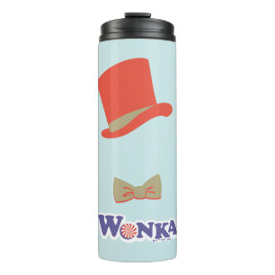 Wonka Top Hat & Bow Tie Thermal Tumbler