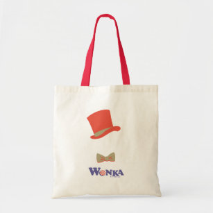 Wonka Top Hat & Bow Tie Tote Bag