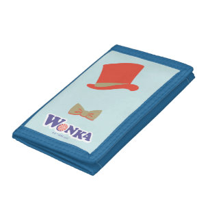 Wonka Top Hat & Bow Tie Trifold Wallet