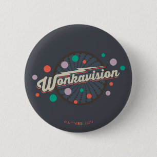 Wonkavision Logo 6 Cm Round Badge