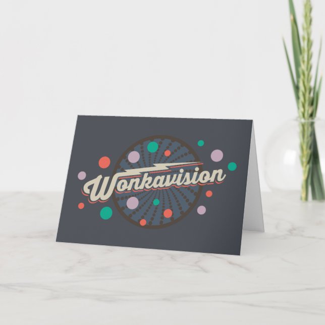 Wonkavision Logo Card (Front)