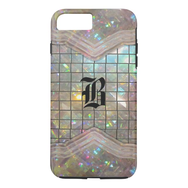 Wonky Excitement Monogram Case-Mate iPhone Case (Back)