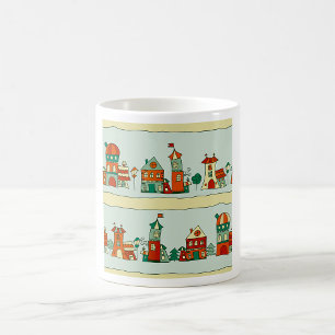 Wonky Houses Coffee Mug