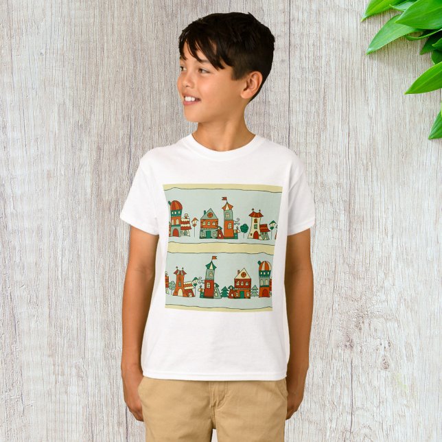 Wonky Houses T-Shirt (Creator Uploaded)