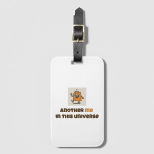 Wonky Zoo – Another Me   Funny Quirky Luggage Tag