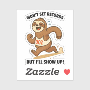 Won't Set Records Sloth - Funny Running