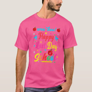 Woo Hoo Happy Last Day Of School Fun Teacher Stud T-Shirt