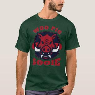 Woo Pig Sooie in Red T-Shirt
