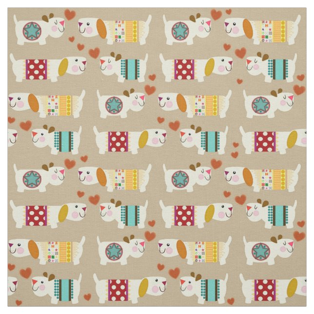 woo woo woofers fabric (Swatch)