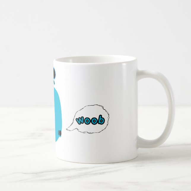 Woob Whale Coffee Mug (Right)