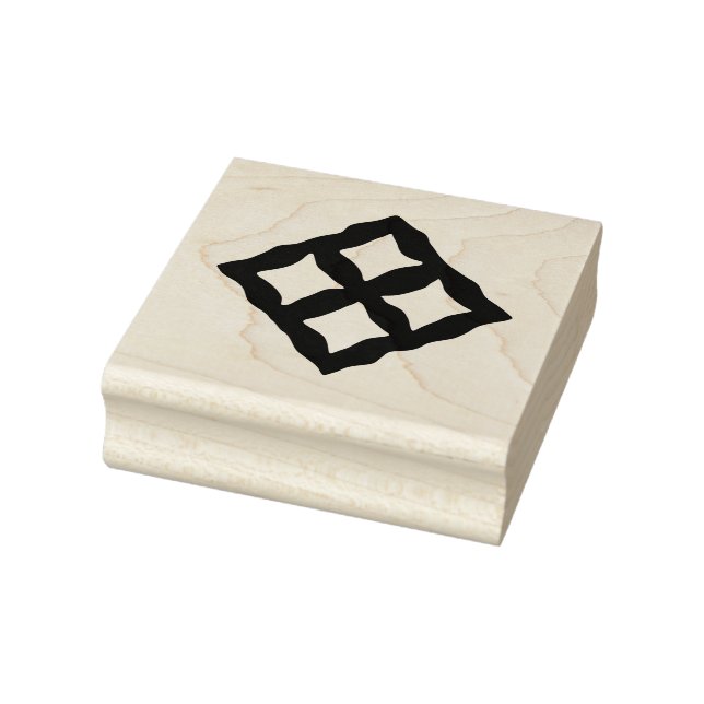 Wood Adinkra (Community) Rubber Stamp (Stamp)
