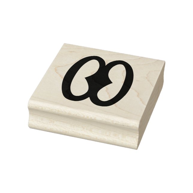 Wood Adinkra (Hope) Rubber Stamp (Stamp)