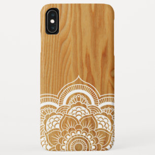 Wood and Mandala iPhone XS Max Case