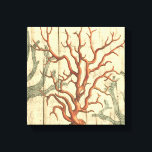Wood and Small Coral Canvas Print<br><div class="desc">Stayed relaxed with this beautiful piece of sealife art. This beautiful silhouette of these coral reef will look great on any product. Take the beach with you where ever you go! Enjoy nature's finest sea life.</div>