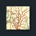 Wood and Small Coral Canvas Print<br><div class="desc">Stayed relaxed with this beautiful piece of sealife art. This beautiful silhouette of these coral reef will look great on any product. Take the beach with you where ever you go! Enjoy nature's finest sea life.</div>