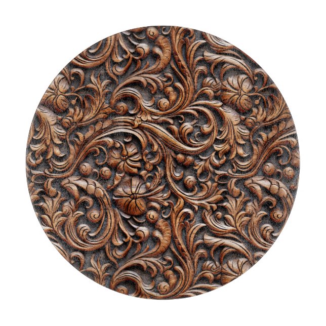 Wood Art Cutting Board (Front)