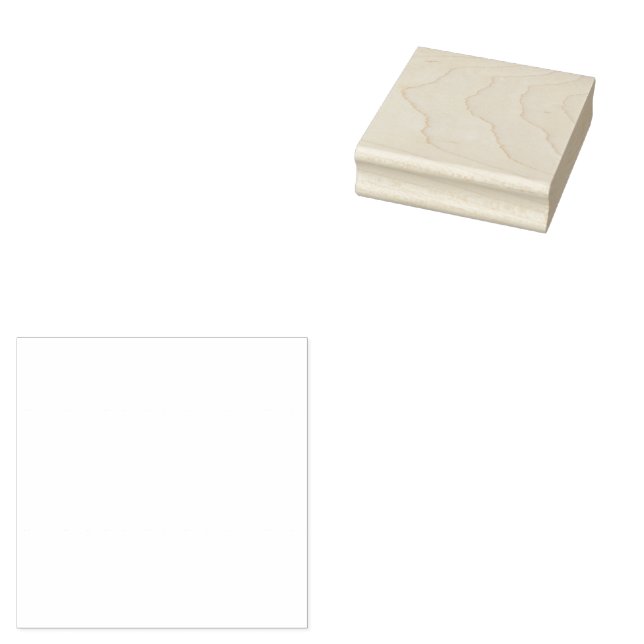 Wood Art Stamp (Stamped)