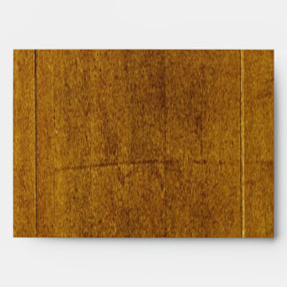 Wood Background Envelope