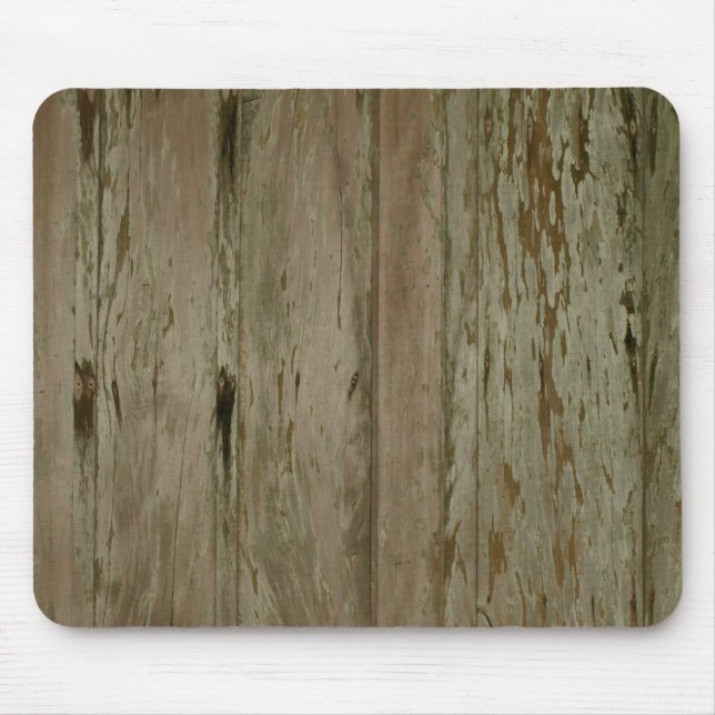 wood background pattern mouse mat (Front)