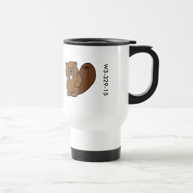 Wood Badge Beaver Mug (Right)