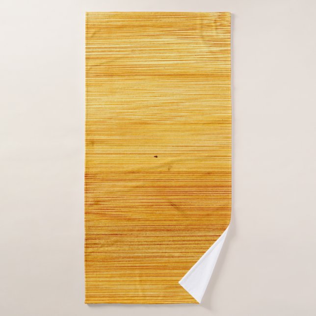 Wood bamboo background texture bath towel (Bath Towel)