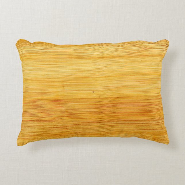 Wood bamboo background texture decorative cushion (Front)