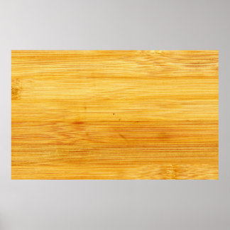 Wood bamboo background texture poster