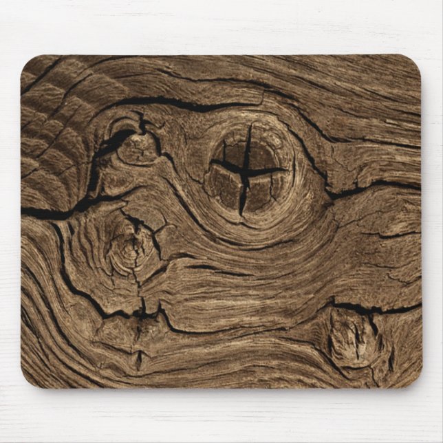 Wood Bark Mouse Mat (Front)