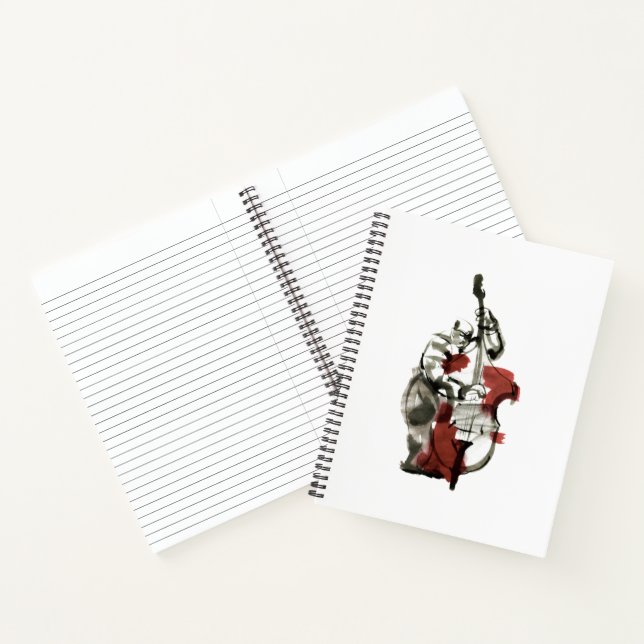 Wood bass player notebook (Inside)