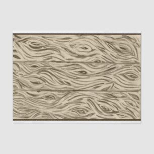 wood board French Oak inspired planks tissue paper