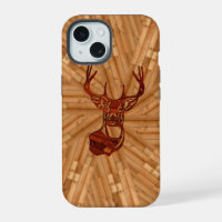 Wood - Buck Deer Mount