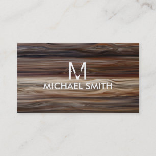 Wood Business Card