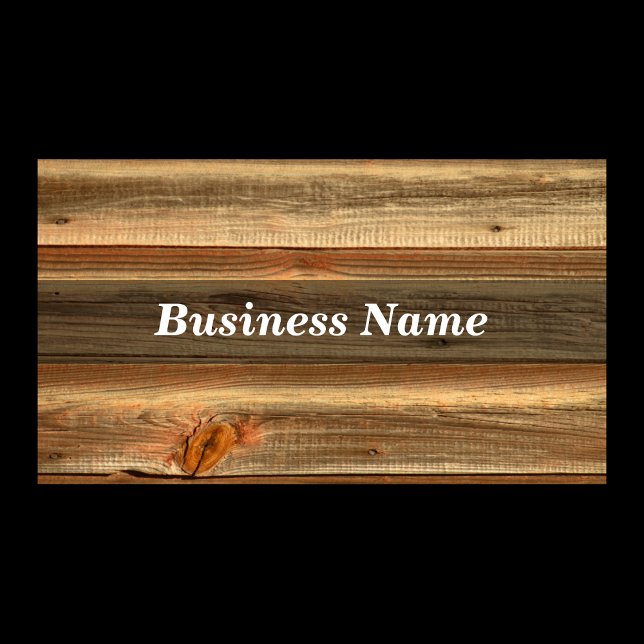 Wood Business Card (Creator Uploaded)