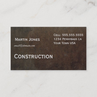 Wood Business Card