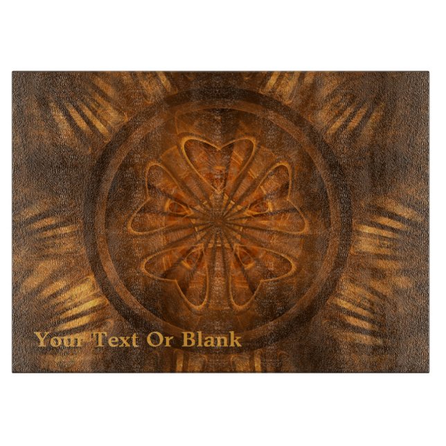 Wood Carving Cutting Board (Front)