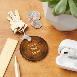 Wood Carving Key Ring