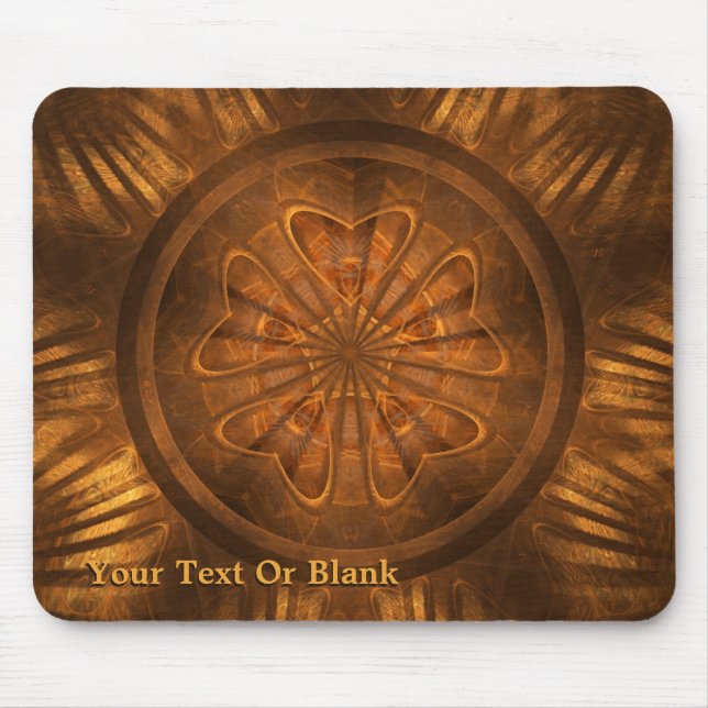 Wood Carving Mouse Mat (Front)