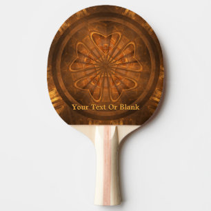 Wood Carving Ping Pong Paddle