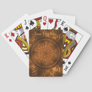 Wood Carving Playing Cards