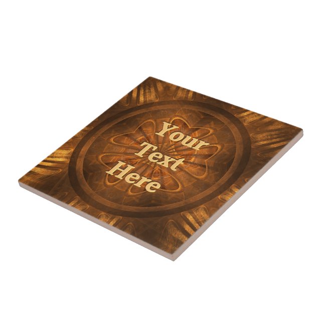 Wood Carving Tile (Side)