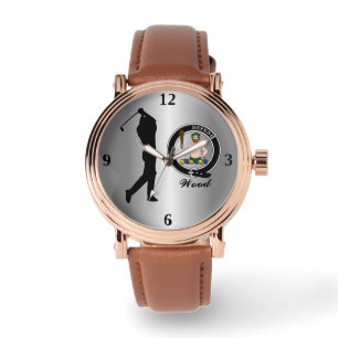 Wood Clan Badge (His) Golf   Watch