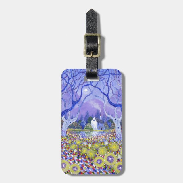 Wood Cottage 2013 Luggage Tag (Front Vertical)