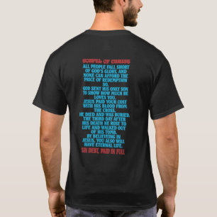 Wood Cross Cuz You Matter Gospel T-Shirt